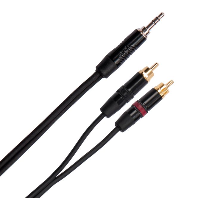 Hovedbilde SAFECON AC45K 1m Mini st.Jack/2 Phono