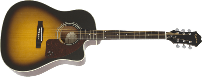 Hovedbilde Epiphone J-15 EC Deluxe Vintage Sunburst Incl ...